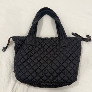 MZ Wallace Black Quilted Tote